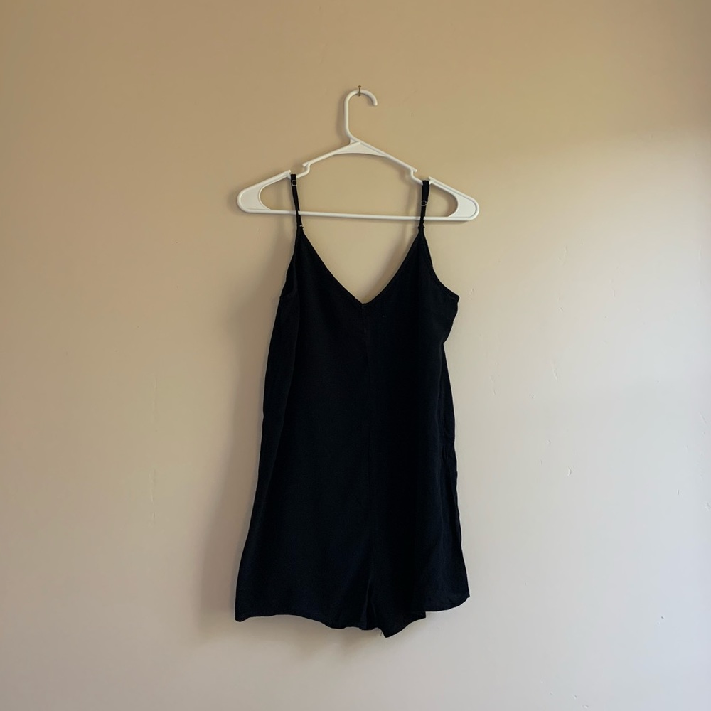 F21 Black Romper